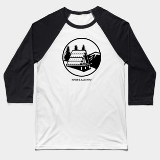 Nature Getaway Baseball T-Shirt